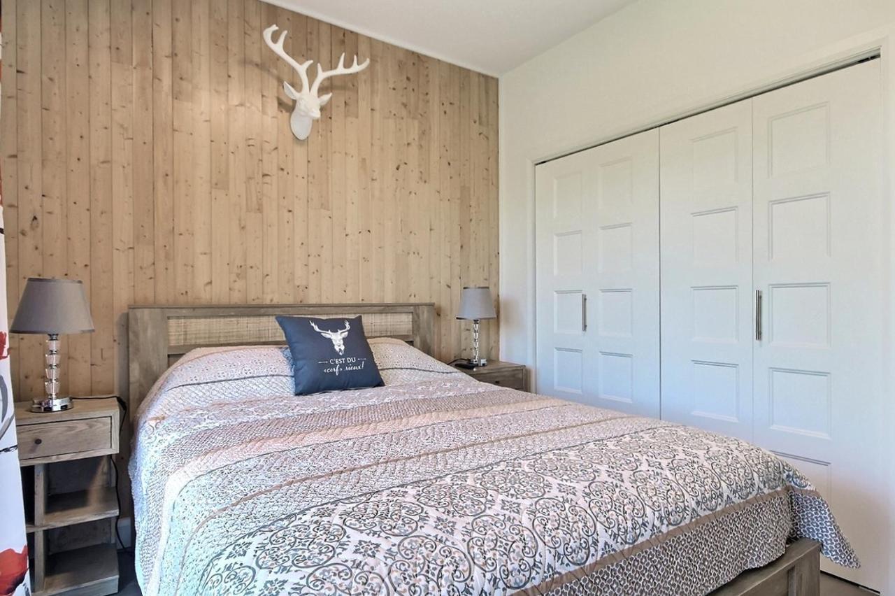 Good Vibes Only -Modern And Spacious 2 Bedroom Condo 4 Beds Free Parking, Gym Québec Esterno foto